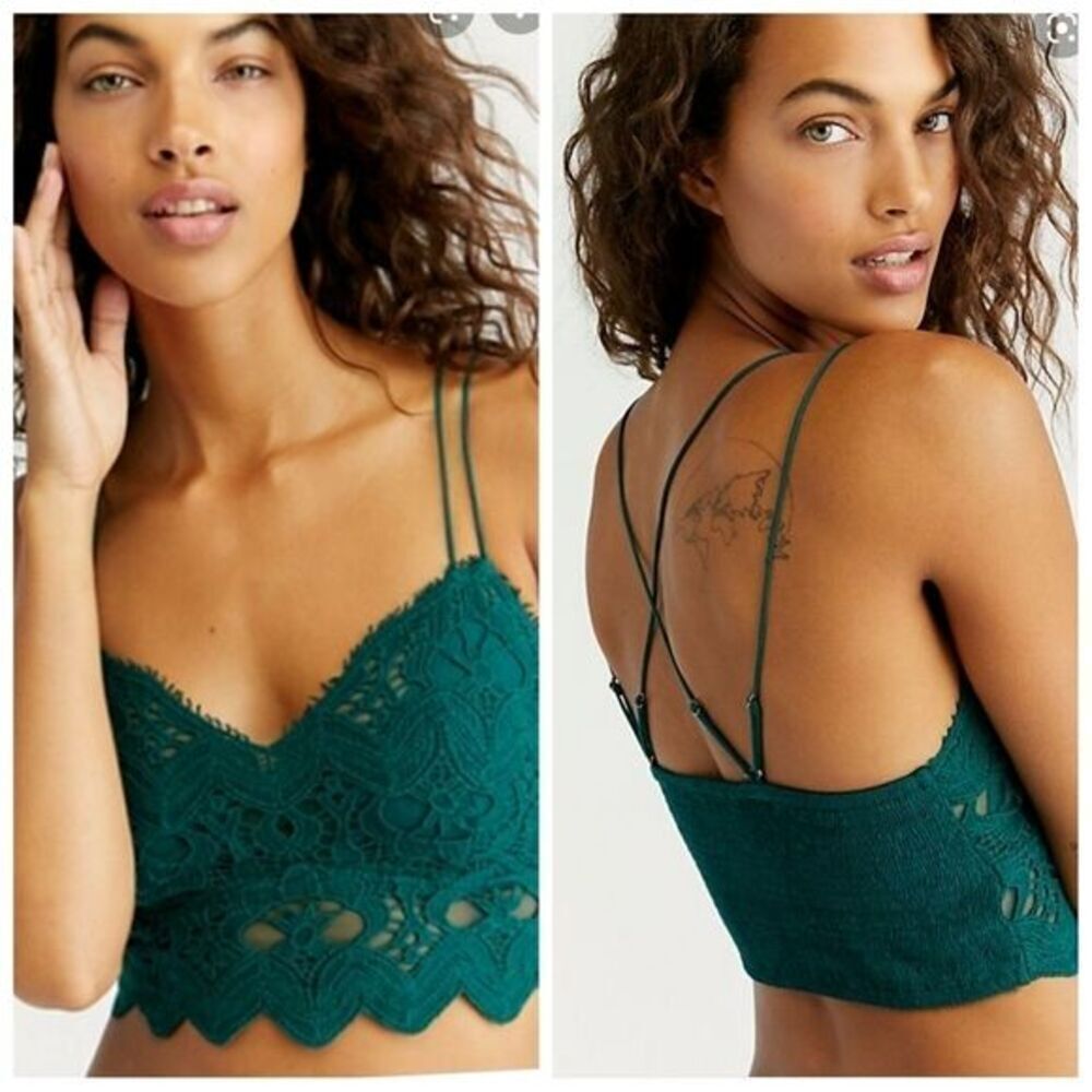 FREE People Ilektra Bralette In Evergreen